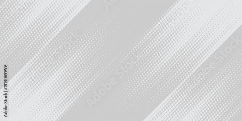 Gray Halftone Diagonal Dot Background Texture With Retro Comic Pop Art Style Pattern Grunge Design
