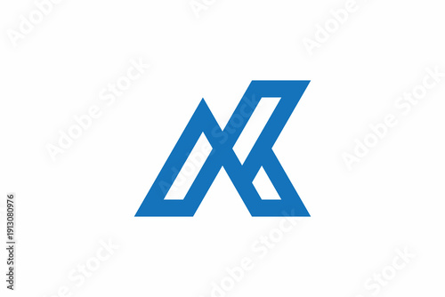 Letter AK Finance or Construction Logo 