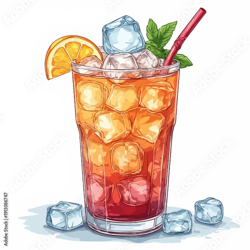 Drink Juice With Ice very cool concept