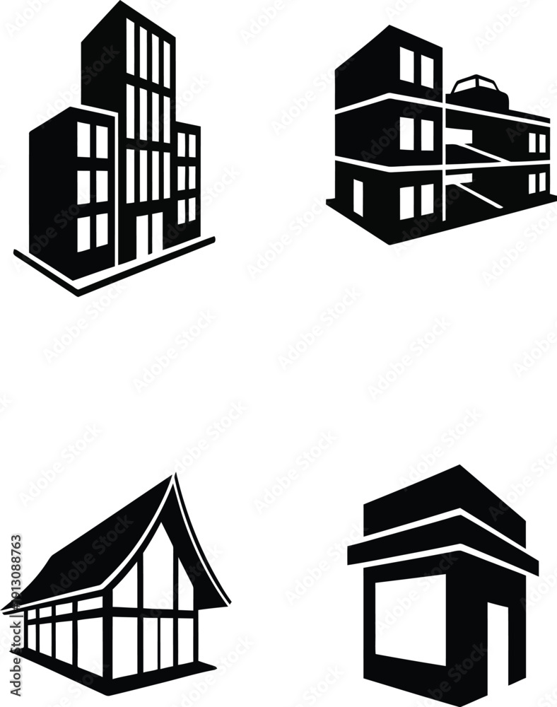 Fototapeta premium Minimalist placeholder for a vector file icon or document preview