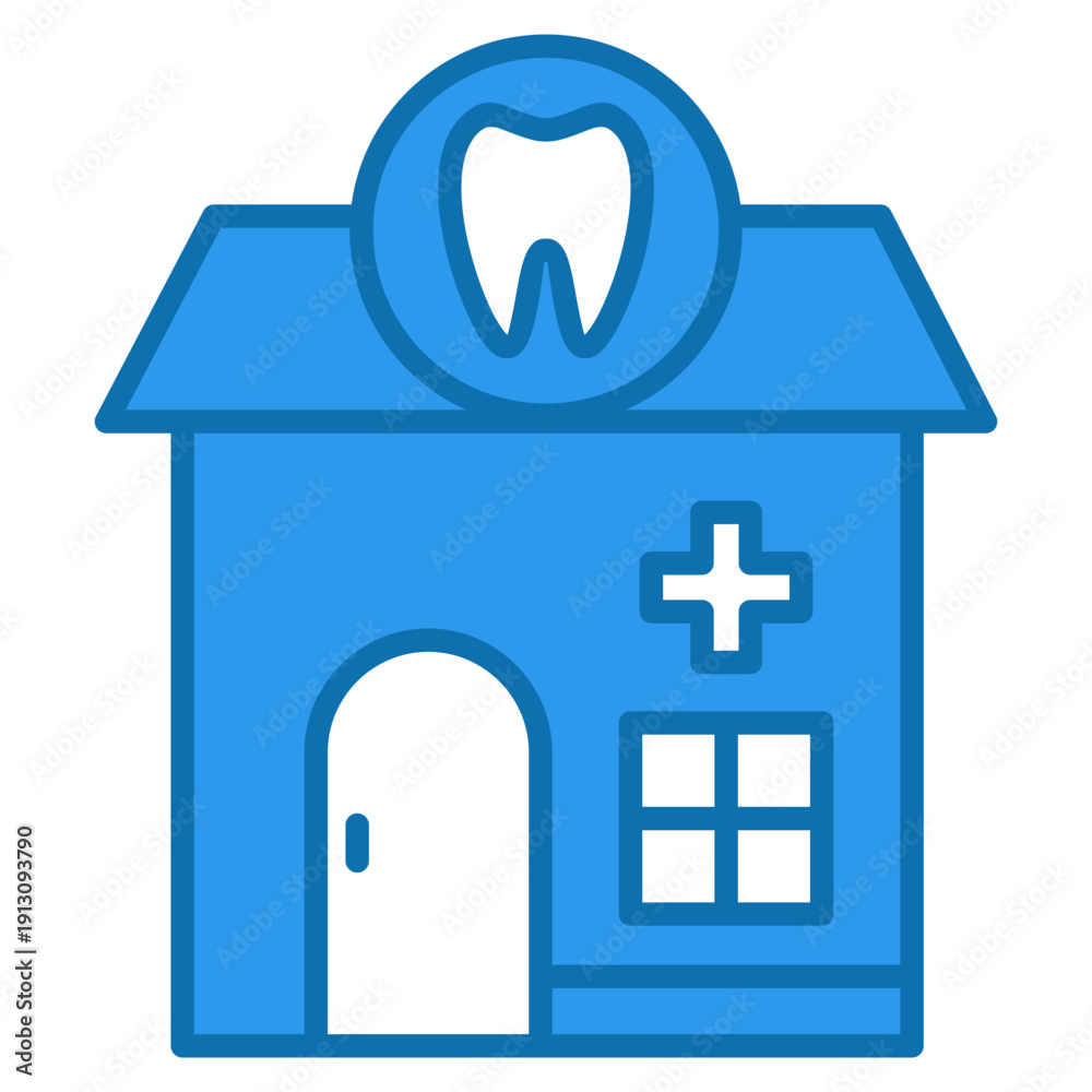 Obraz premium Dental Clinic Icon