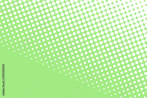 パステルカラーの黄緑のカラーハーフトーン
