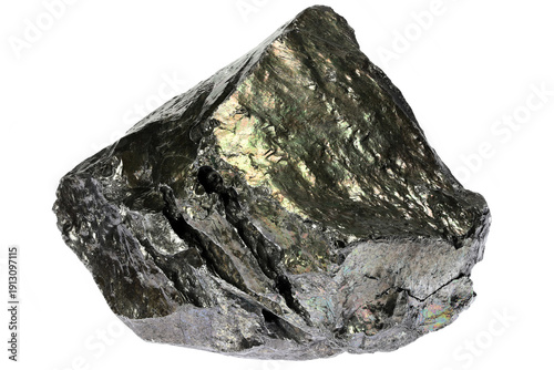 97.64% fine manganese isolated on white background