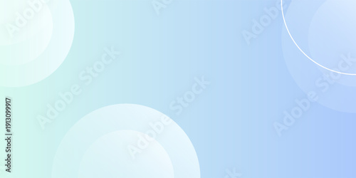 Circle shapes minimalist abstract background. Soft beautiful color