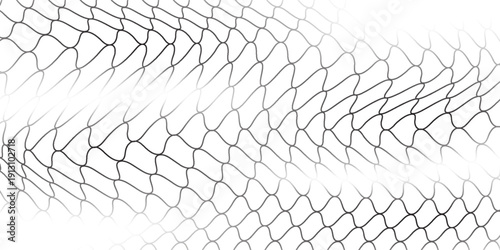 Black nets texture for fishing nets. Simple background with mesh nest concept. Vector illustration