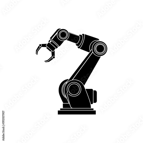 Robotic Arm Industrial Machine.