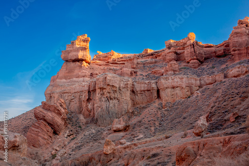 Obraz na płótnie Charyn Canyon, Valley of Castles