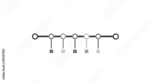 Molecular structure diagram with connected atoms and bonds on white background