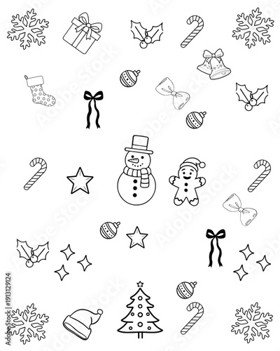 Christmas icon Christmas icon stock vector