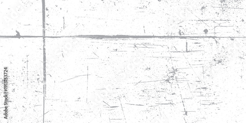 Abstract white and gray grunge texture background with scratches and lines.