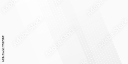 Modern abstract white backdrop with elegant shape design. Abstract white geometric shape background. Modern square shape graphic elements.