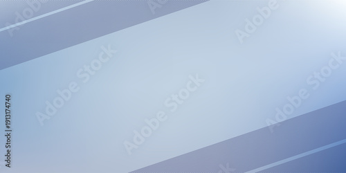 Abstract Blue and White Geometric Background with Diagonal Lines and Gradient.