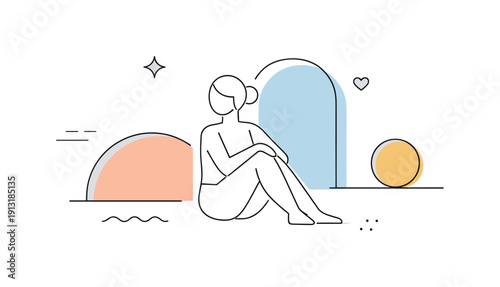 Soft gray backgrounds. Minimal abstract shapes placed on a soft gray background, creating a calm and balanced editorial scene. The mood is