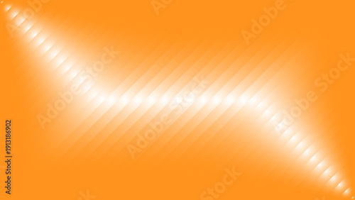 Vibrant Orange Background with Diagonal White Light Streaks and Subtle Geometric Pattern Abstract Design Energetic Motion and Brightness Conceptual Theme