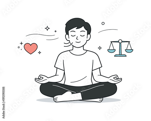 Mindful Breathing Serenity. Coping with relationship jealousy