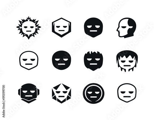 Numb expression on a person