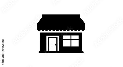 Simple Store Front Graphic Design.