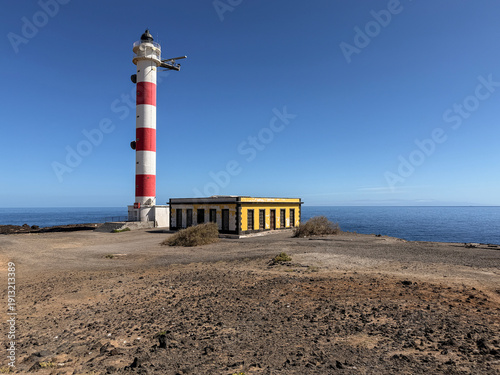 Faro de Punta de Abona en la costa sur de Tenerife
