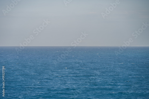 Endless blue stretching as far as the eye can see