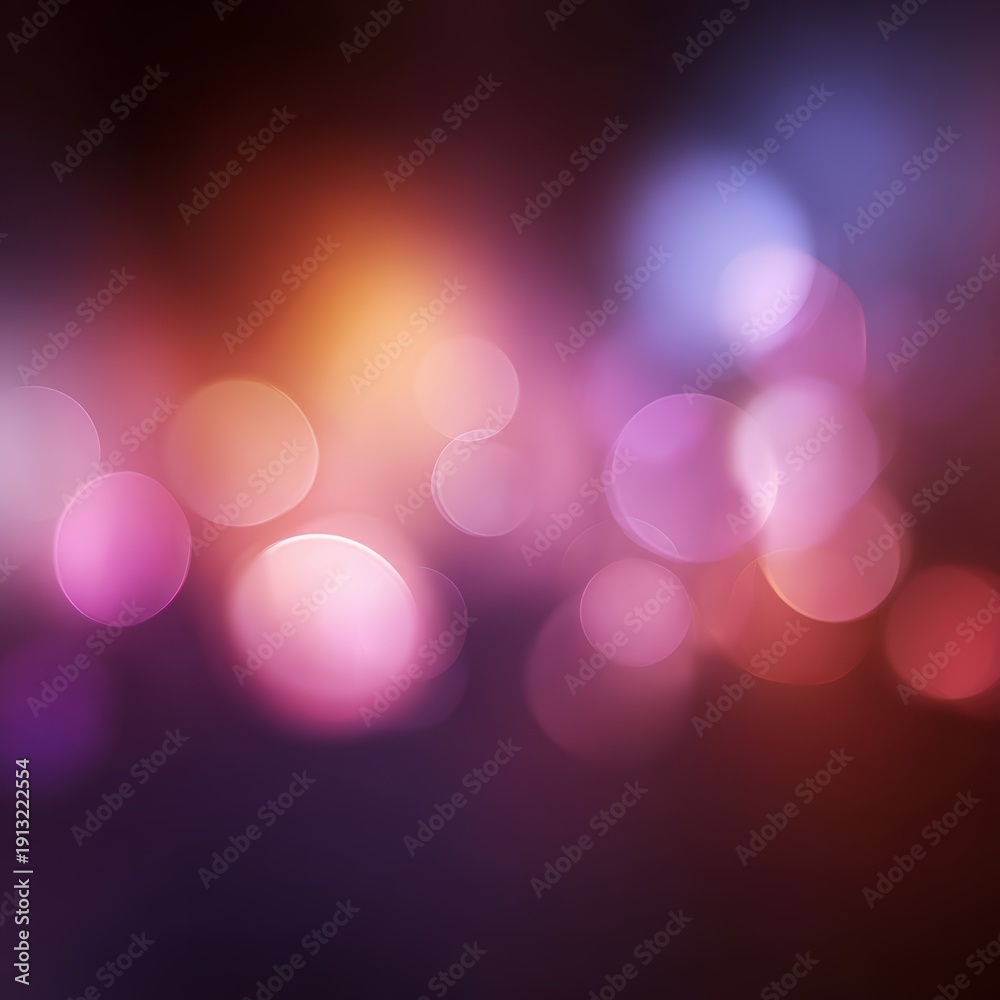 Obraz premium colorful bokeh flare abstract background