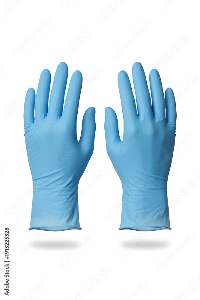 Obraz premium protective gloves isolated on white