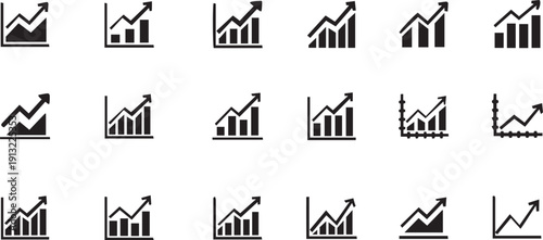 Comprehensive set of eighteen black checkmark icons with diverse styles including bold, thin, tapered, and hand-drawn ticks for task completion, verification, checkboxes, and mobile app UI design.