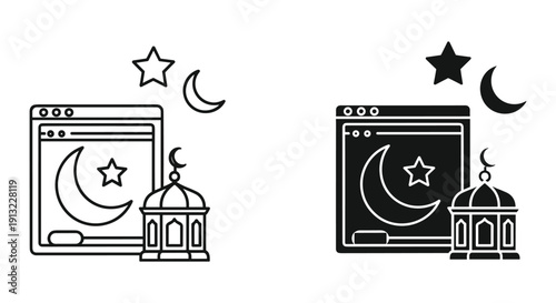 Smiling scientist holding flask with green liquid in laboratory vector illustration