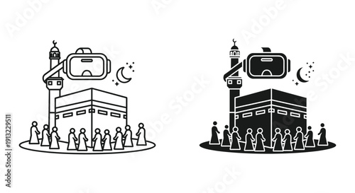 Smiling Scientist with Lab Equipment and Experiments flat design vector illustration