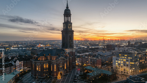 Christmas in the City of Hamburg Germany