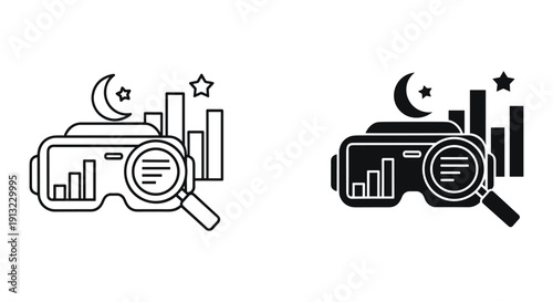 Cartoon scientist with complex laboratory equipment vector illustration