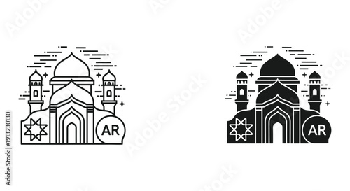 Elderly scientist conducting chemistry experiment vector illustration flat design