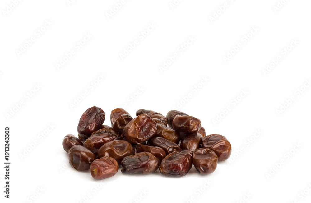 Fototapeta premium Dates on white background