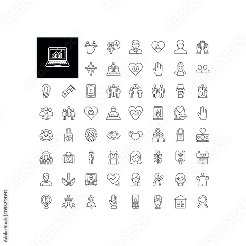 Woman Protectively Hugs Child with Raised Hands in Illustration