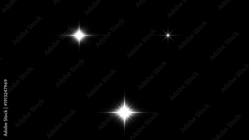 custom made wallpaper toronto digitalSparkle Star light effect, twinkling stars animation, white cartoon, Starry night, glowing star light effect doodle style, Glowing golden glitter stars line animation on black screen background. 4k