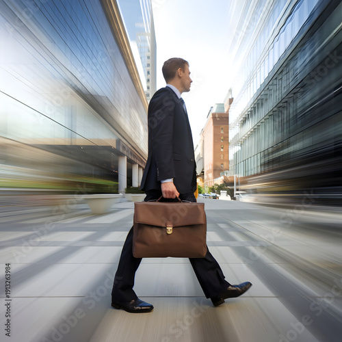 Businessman launching startup rocket icon toward target, representing business growth, innovation, future strategy, goal achievement, and success in digital transformation.