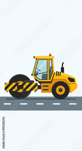 Heavy Duty Road Roller Machine For Construction Projects