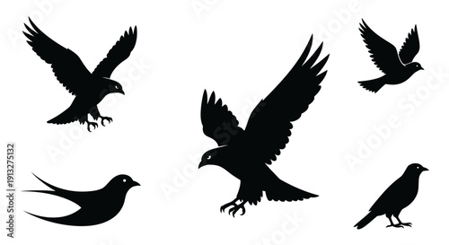 A high-resolution overhead shot of a diverse business team collaborating on a digital project around a wooden office desk featuring laptops and modern workspace accessories