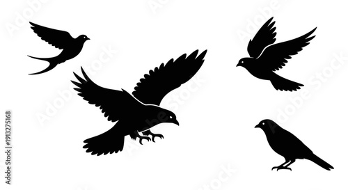 A high-resolution overhead shot of a diverse business team collaborating on a digital project around a wooden office desk featuring laptops and modern workspace accessories