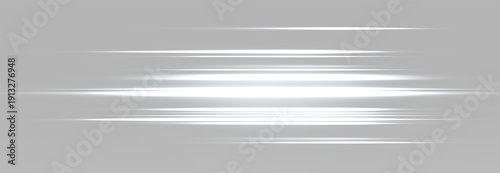 Wallpaper Mural Light motion effect for banners. White lines. Speed ​​effect on blue background. Light, speed and motion lines on white background Torontodigital.ca