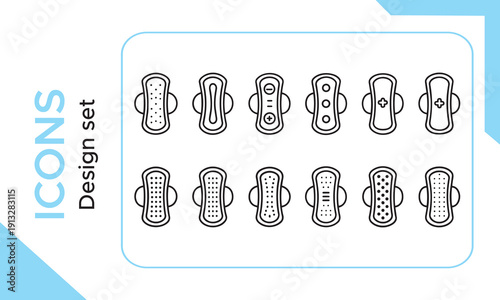 Cotton Pad Background: Over 5,422 Royalty-Free Licensable Stock Illustrations & Drawings, sanitary pad set icons, Sanitary Pad Icon Set Stock Illustrations.
 Sanitary Pad Icon Set Stock Illustrations,