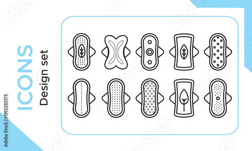 Cotton Pad Background: Over 5,422 Royalty-Free Licensable Stock Illustrations & Drawings, sanitary pad set icons, Sanitary Pad Icon Set Stock Illustrations.
 Sanitary Pad Icon Set Stock Illustrations,