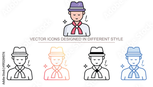 Boy Scout Icon Set