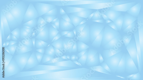 Stunning light blue geometric background with abstract shapes