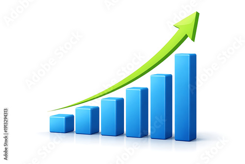 Free Download Business Growth Chart Arrow Up Financial Success Graph - GFXLoad