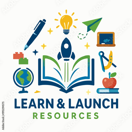 Digital Books with Artificial Intelligence Technology Concept Vector