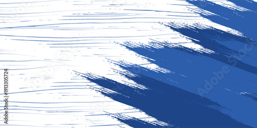 Abstract Blue and White Grunge Background with Halftone Style. vector illustration.