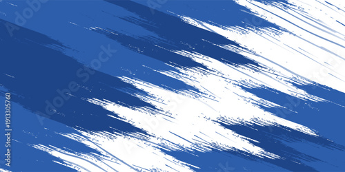 Abstract Blue and White Grunge Background with Halftone Style. vector illustration.