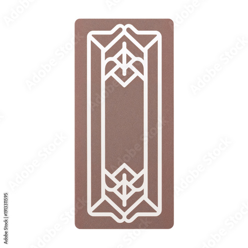 Yoga Mat Design With Patterns for Fitness Practice in a Home Setting