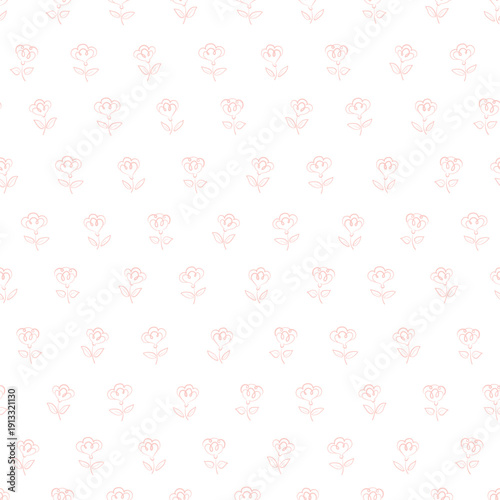 Floral seamless pattern. Flower background. Flourish garden texture with flowers.