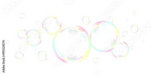 Color-reflective bubble PNG overlay with transparent glow ideal for Photoshop edits, dreamy overlays and clean modern compositions
